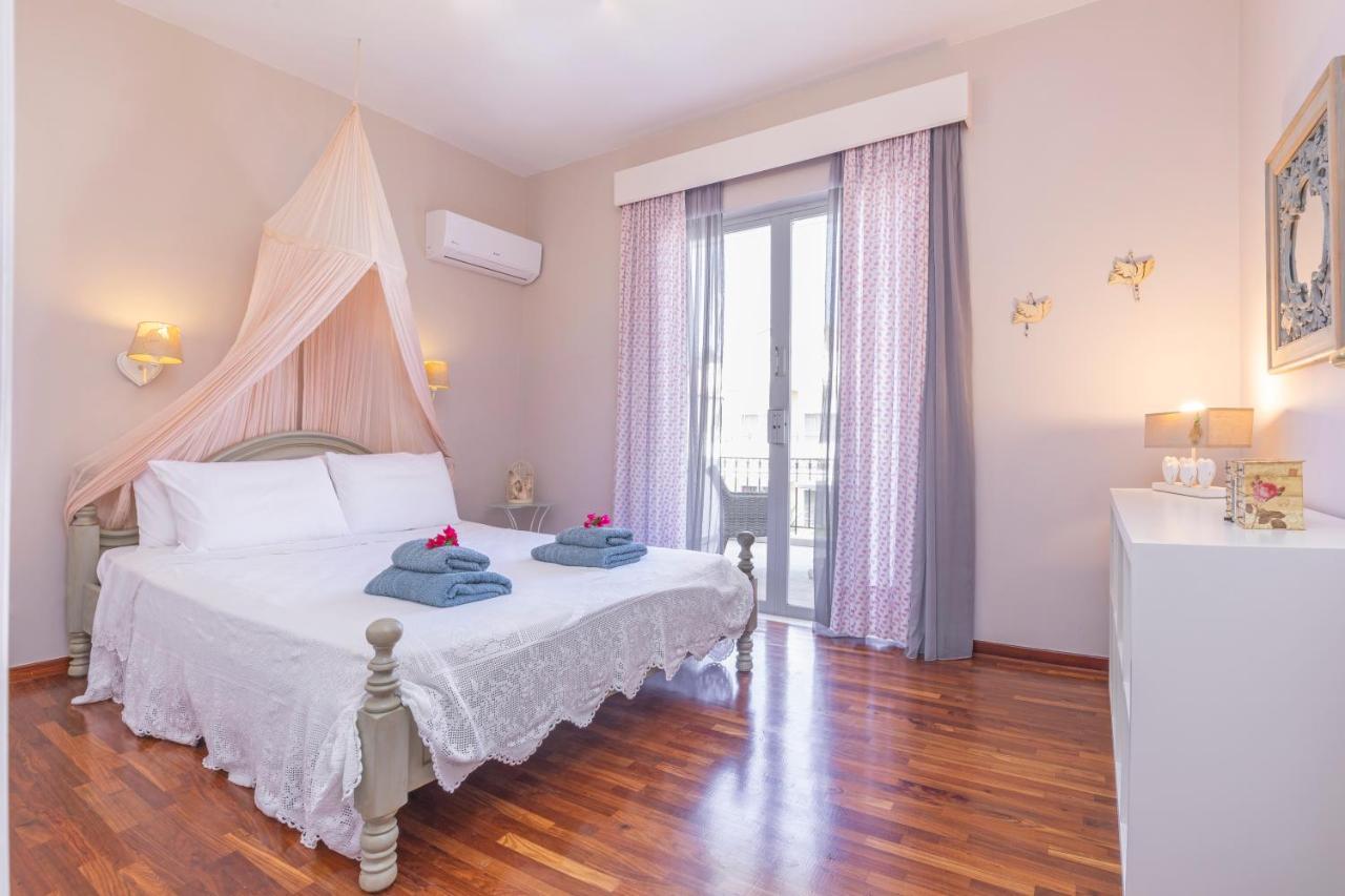 Anna'S Brilliant Villa In Ialysos Bagian luar foto